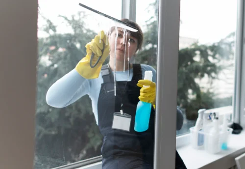 Nettoyage de vitres intérieures et extérieures à Crisolles